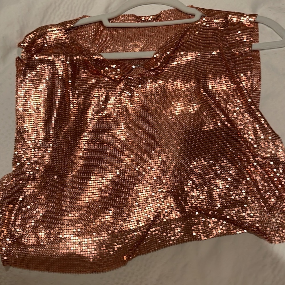 Pink sequin top - Picture 2 of 2